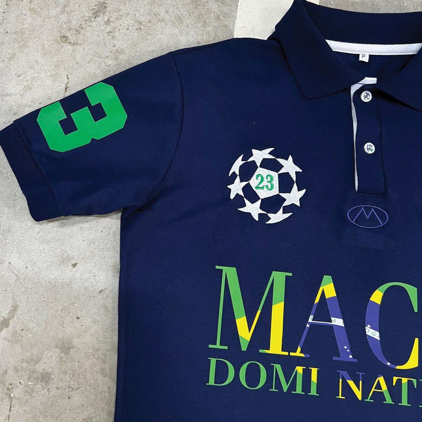 Polo Mack Brasil Azul