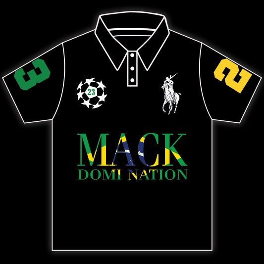 Polo Mack Brasil Preta