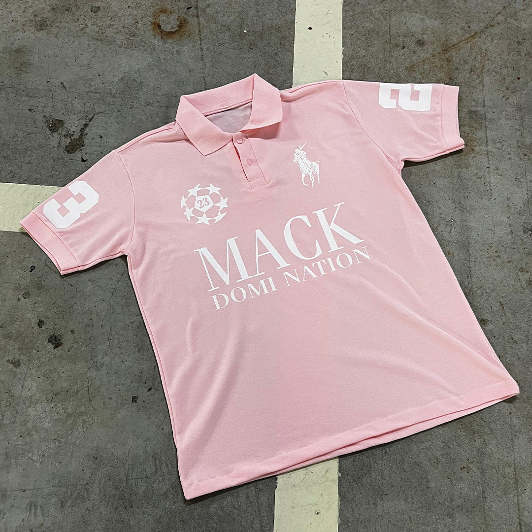 Mack Polo Domination Rosa & Branco