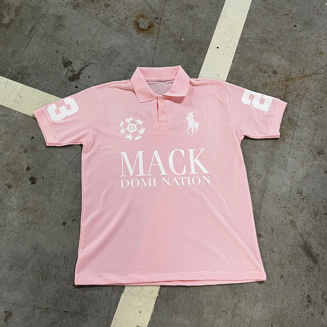 Mack Polo Domination Rosa & Branco