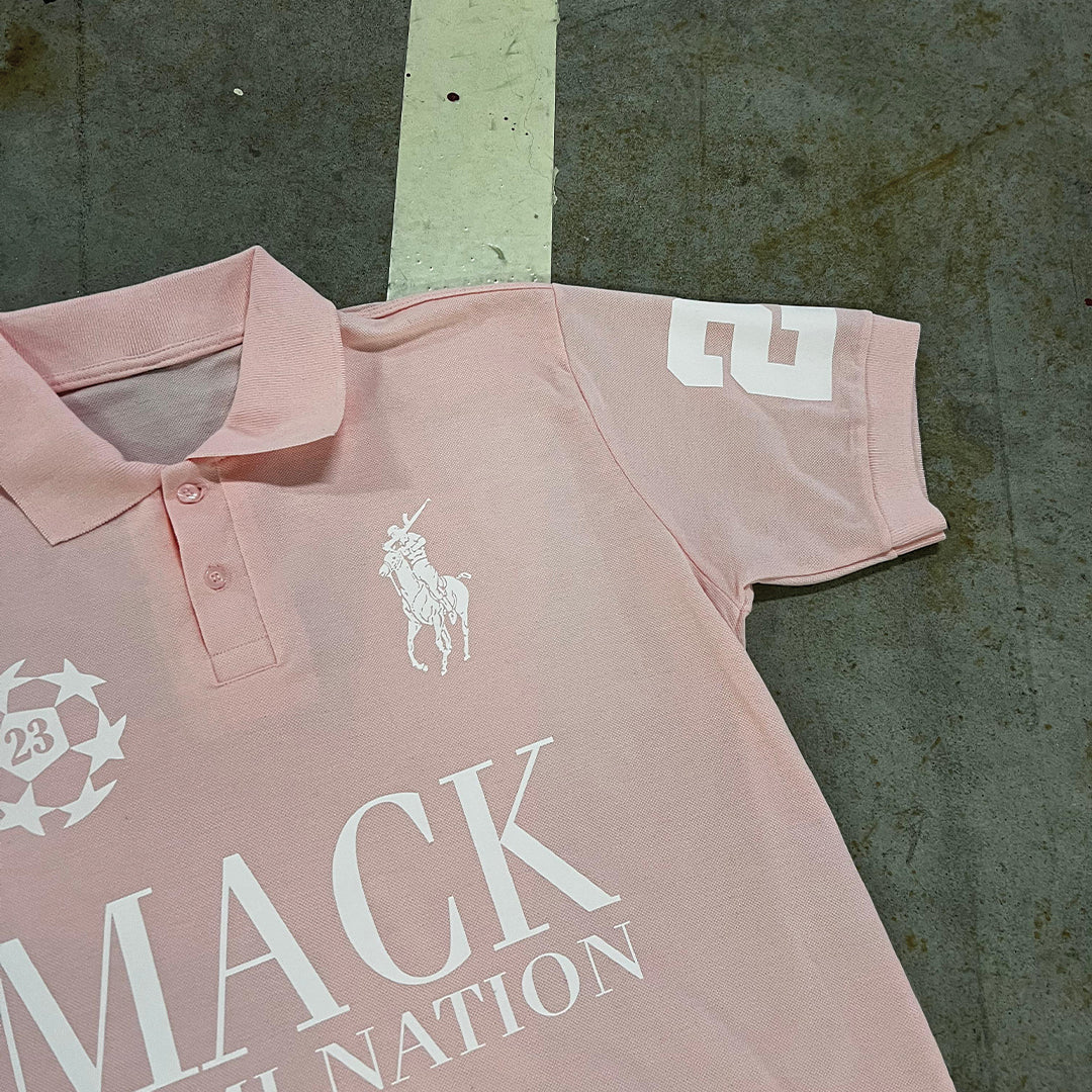 Mack Polo Domination Rosa & Branco