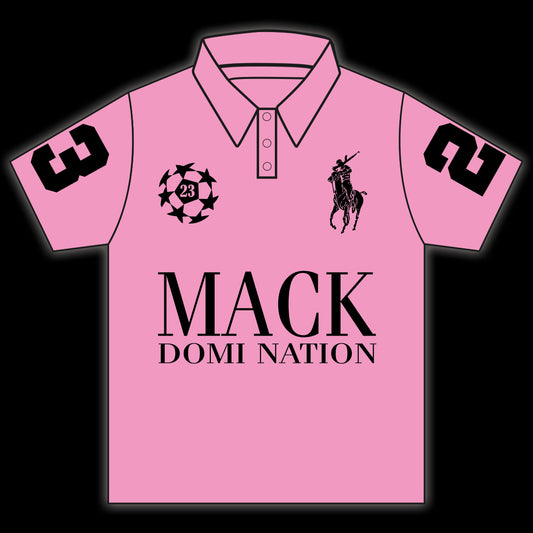 Mack Polo Domination Rosa & Preto