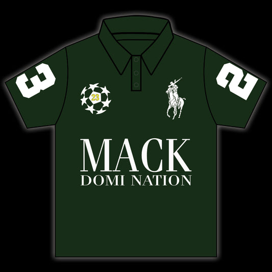 Mack Polo Domination Verde & Branco