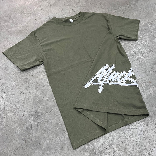 Camiseta Mack "Logo" Verde